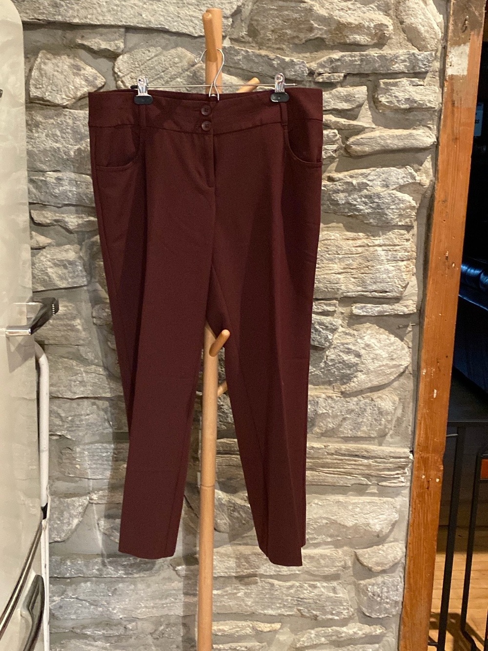 Women’s Burgundy Pants